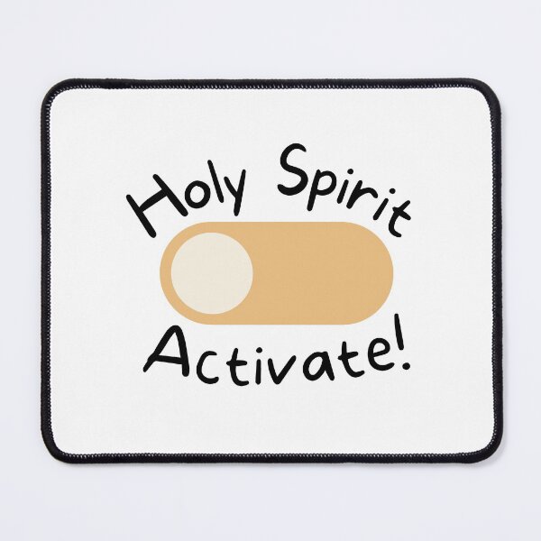 Item preview, Holy Spirit Activate ON/OFF Button designed and sold by CristinCares.