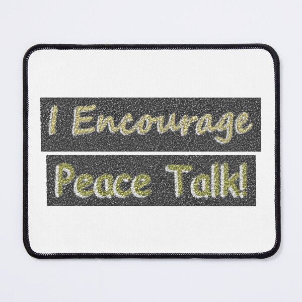 Item preview, Artwork Design About "Peace Talk". Buy Now! designed and sold by Health And Fitness Posts e-Store.
