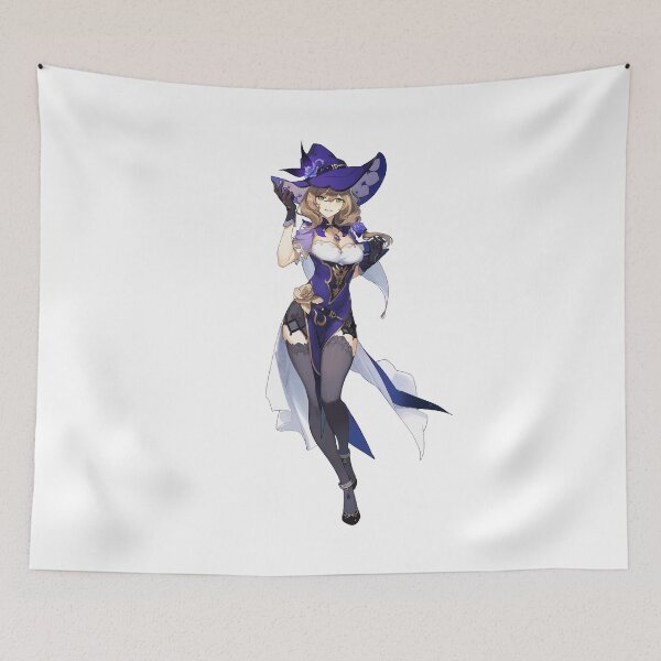 Item preview, Lisa Genshin Impact  designed and sold by LunaticArtWork.