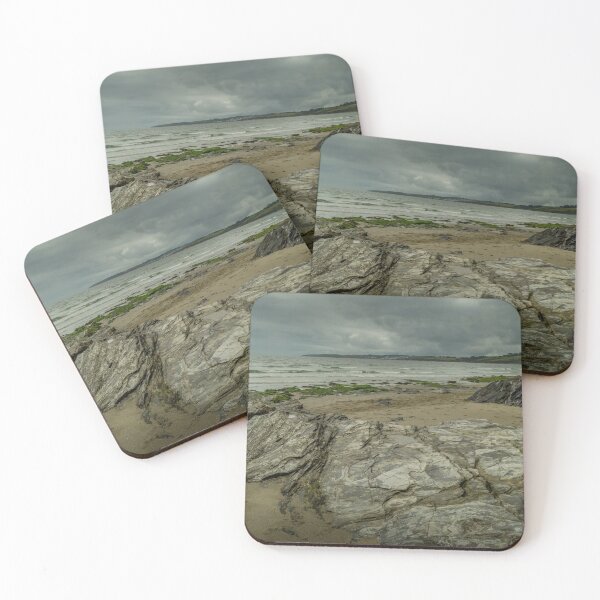 Item preview, Grey Skies over Carne Beach in Cornwall designed and sold by MichaelBShannon.