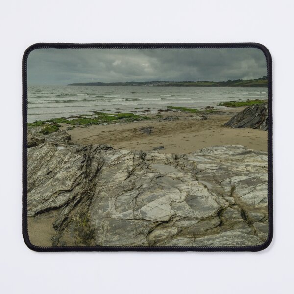 Item preview, Grey Skies over Carne Beach in Cornwall designed and sold by MichaelBShannon.