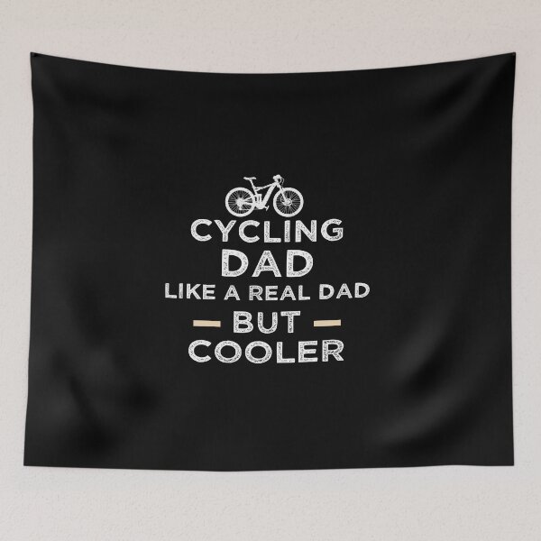 Item preview,  Cycling Dad Like A Real Dad But Cooler _Bicycle lovers retro ilustration designed and sold by ANAS    HO.