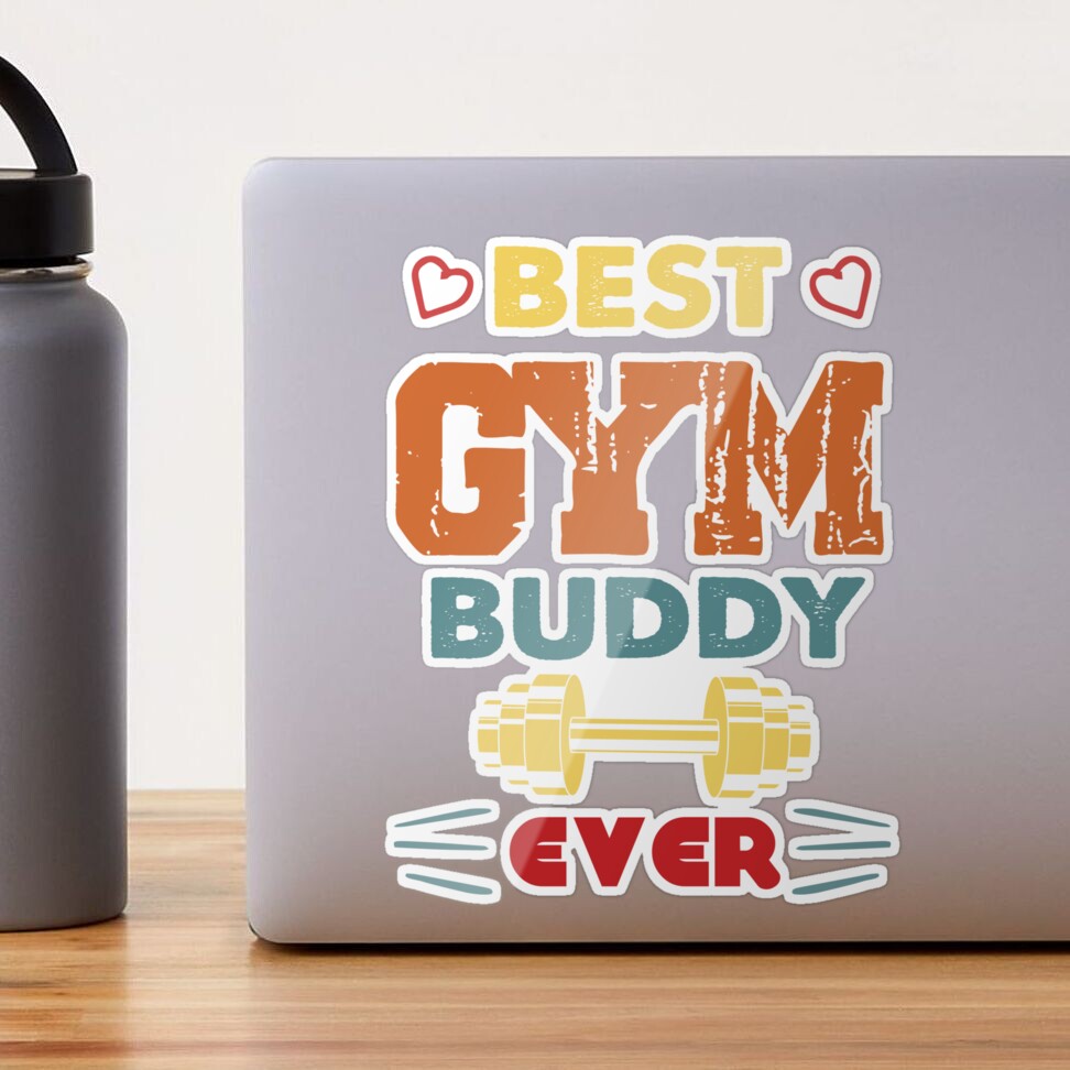 Personalized Gym Besties Water Bottle - Everyone Needs A Gym Buddy -  GoDuckee