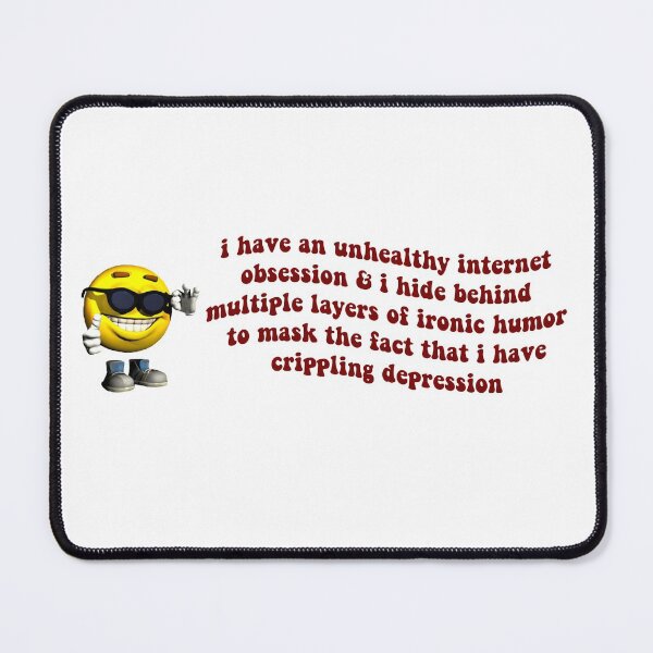 Item preview, ironic internet obsession designed and sold by robihn.