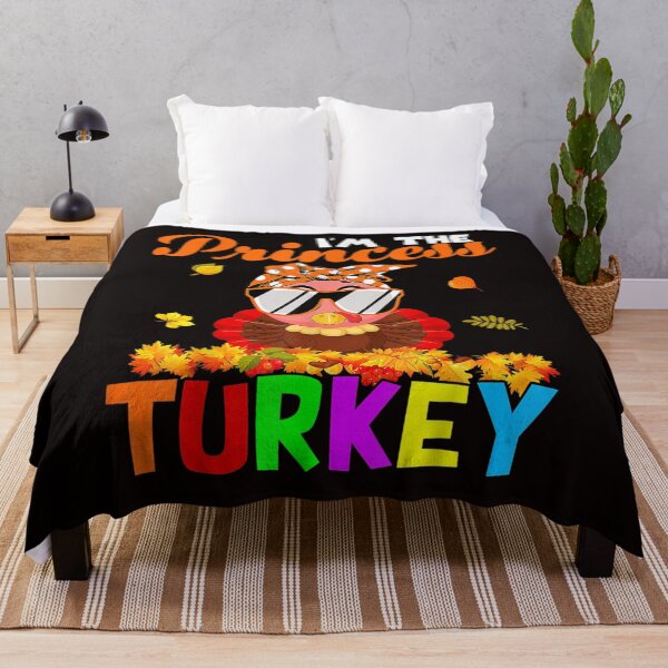 Item preview, I'm The Princess Turkey Cute Thanksgiving Turkey Kids Girls designed and sold by Shirtcutestore ⭐⭐⭐⭐⭐.