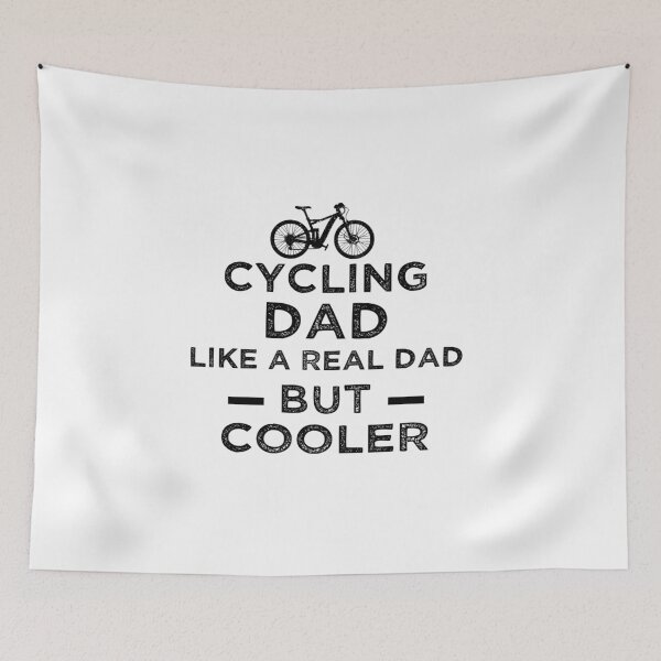 Item preview,   Cycling Dad Like A Real Dad But Cooler _Bicycle lovers retro ilustration designed and sold by ANAS    HO.