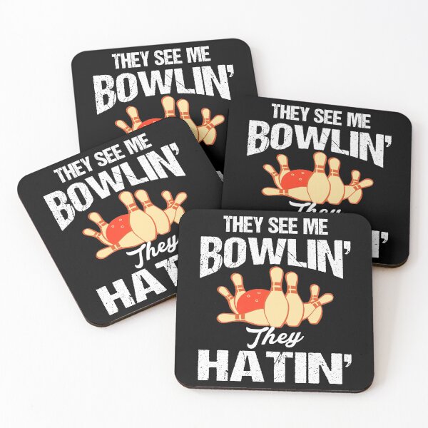 Item preview, They See Me Bowlin They Hatin Funny Bowling designed and sold by Jmack40.