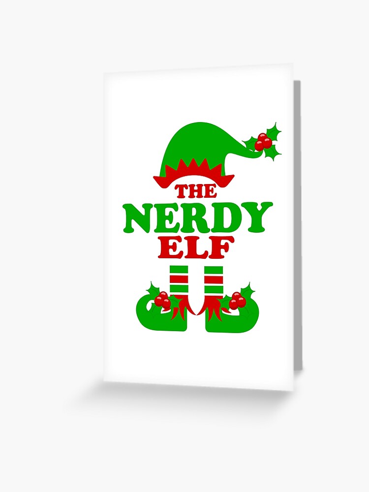 Elf Merry Christmas Card