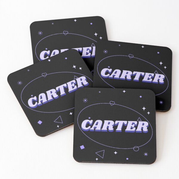 Item preview, Carter is my name purple lilac custom personalized design designed and sold by CreatedbyJR.