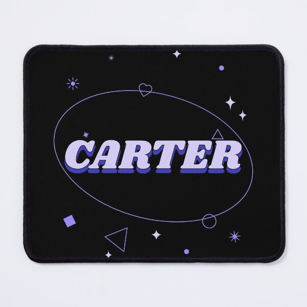 Item preview, Carter is my name purple lilac custom personalized design designed and sold by CreatedbyJR.