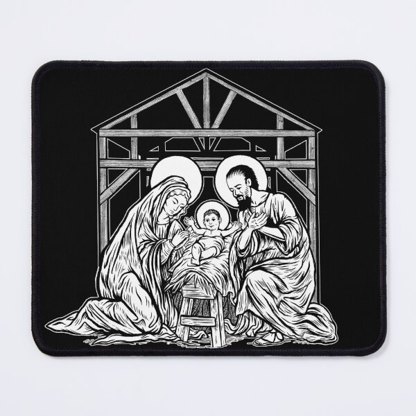 Item preview, The Nativity Scene Illustration designed and sold by TEES BY TOM.