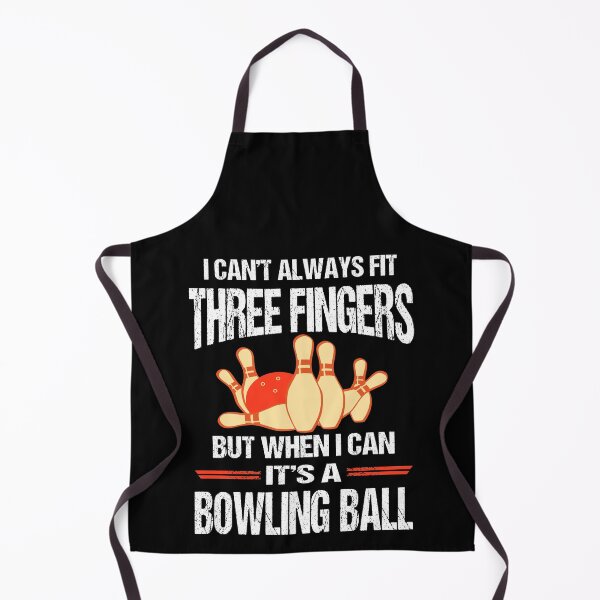 Item preview, I Can't Always Fit Three Fingers Funny Saying Bowling designed and sold by Jmack40.