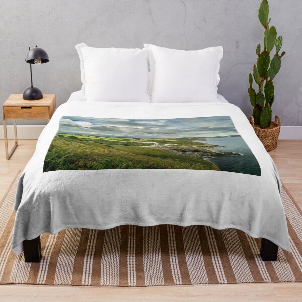 Item preview, Cornish Coastline Portloe on the Roseland Peninsular designed and sold by MichaelBShannon.