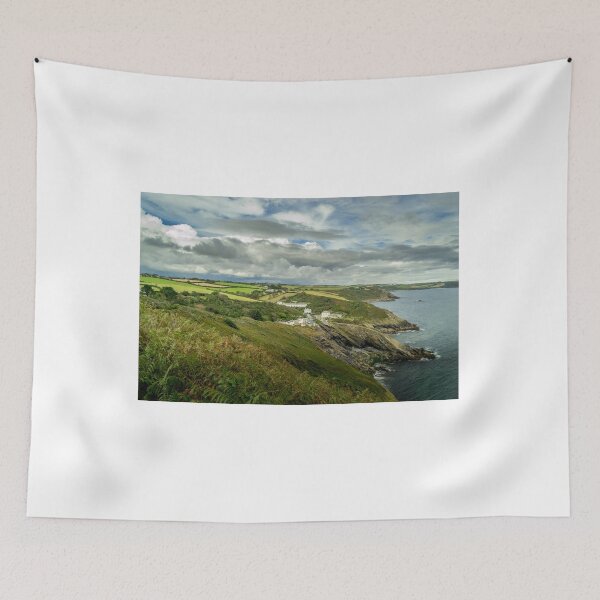Item preview, Cornish Coastline Portloe on the Roseland Peninsular designed and sold by MichaelBShannon.
