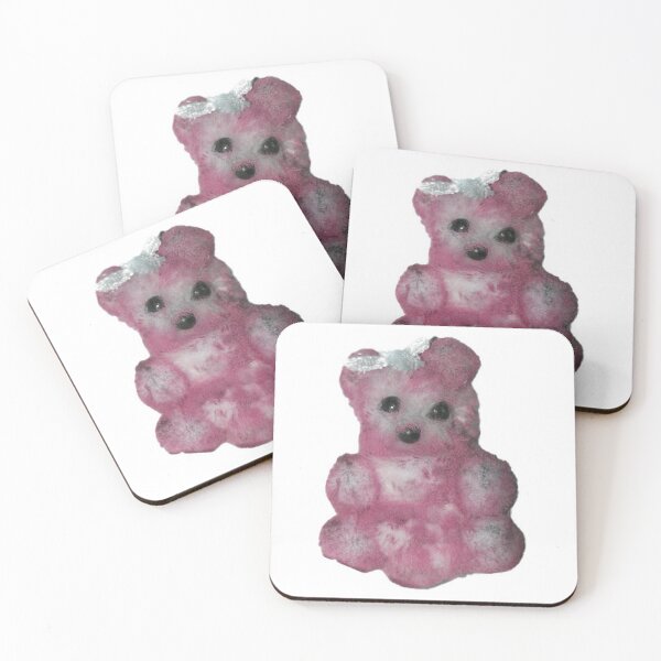 Item preview, Pink Teddy Bear Wearing a Bow designed and sold by JariHawk.
