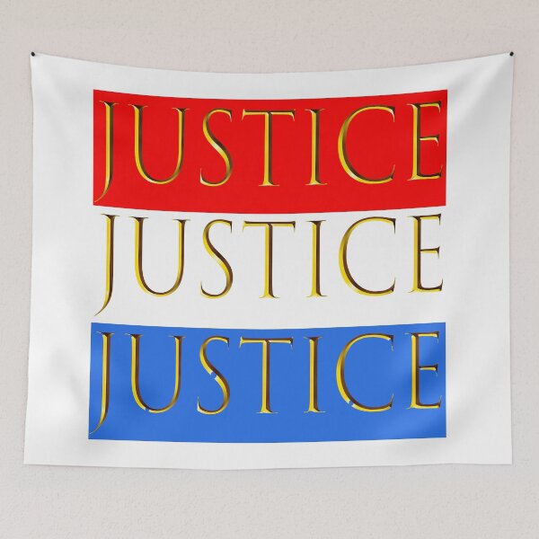 Item preview, Justicr in Red, White, Blue designed and sold by Kim H Ritter.