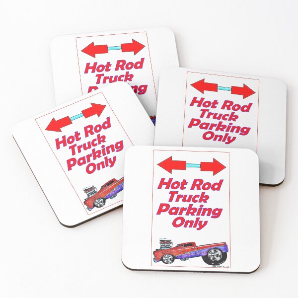 Item preview, Hot Rods   //  Hot Rod Truck Parking Only! designed and sold by Imagin8er.