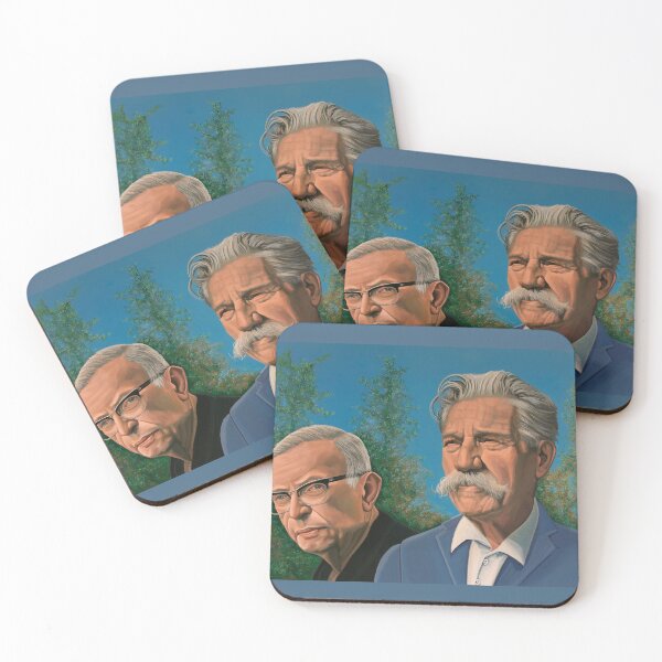 Item preview, Jean-Paul Sartre and Albert Schweitzer Painting designed and sold by PaulMeijering.