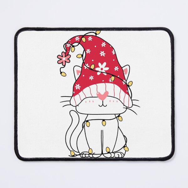 Item preview, Cute Kitty in Christmas Lights designed and sold by billionairebrnd.