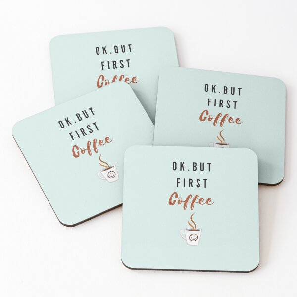 Item preview, Ok But First Coffee  designed and sold by oufa.