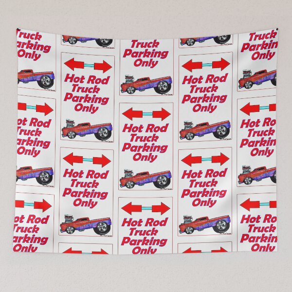 Item preview, Hot Rods   //  Hot Rod Truck Parking Only! designed and sold by Imagin8er.