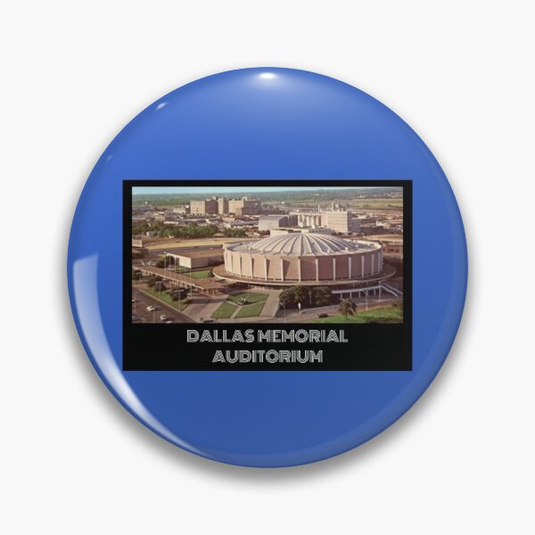 Artikelvorschau, Dallas Memorial Auditorium - Blau entworfen und verkauft von DeadStadium.