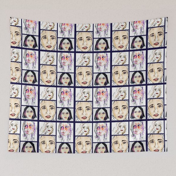Item preview, The Many Faces designed and sold by Jeseca Dill.