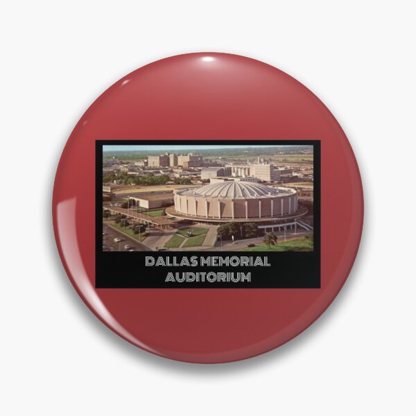 Artikelvorschau, Dallas Memorial Auditorium - Rot entworfen und verkauft von DeadStadium.
