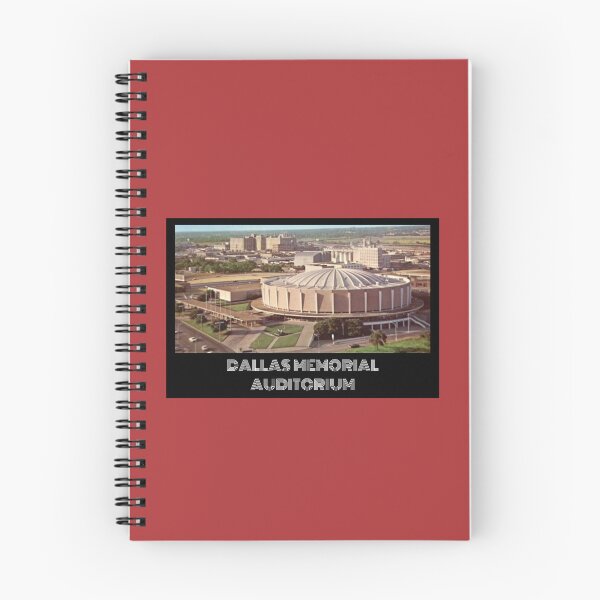 Artikelvorschau, Dallas Memorial Auditorium - Rot entworfen und verkauft von DeadStadium.