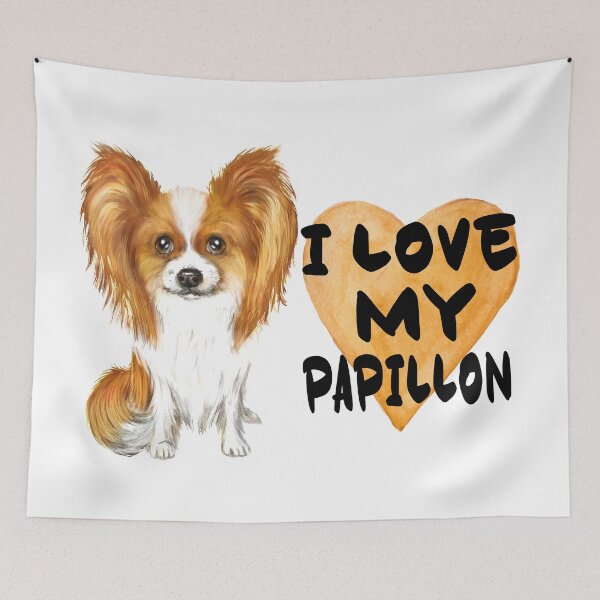 Item preview, I Love My Papillon|Papillon Dog designed and sold by yousseftalat2.