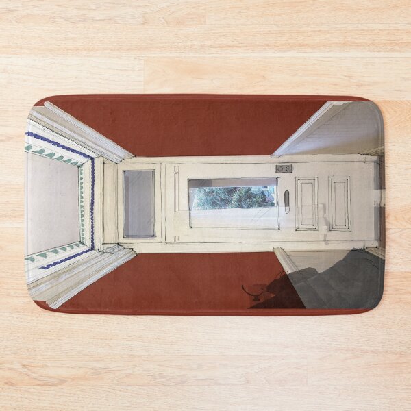 Item preview, Edwardian Hallway - Red on Red designed and sold by KLA-GustFlo.