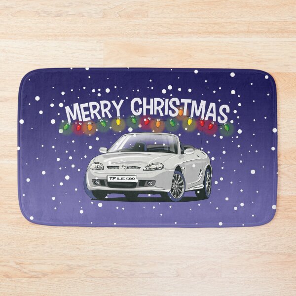 Item preview, Crystal White MG TF Car Christmas Card designed and sold by Webazoot Industries - Car Art.
