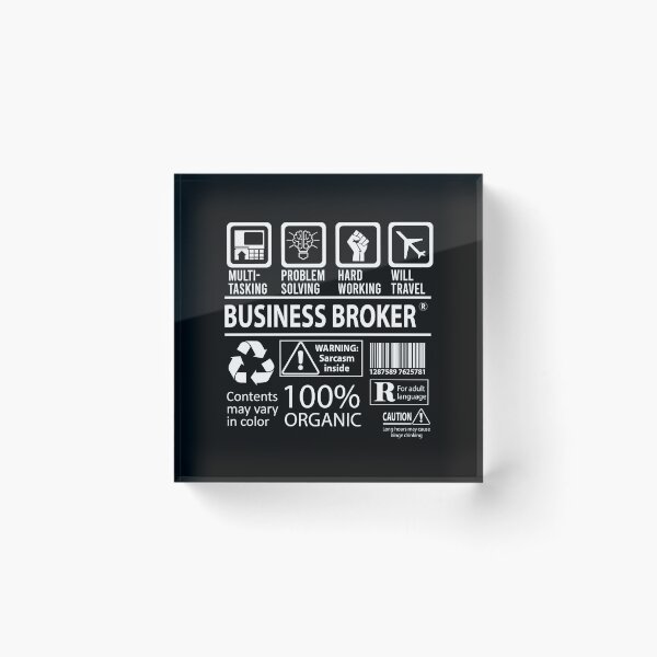 Item preview, Business Broker T Shirt - MultiTasking Certified Job Gift Item Tee designed and sold by killingworthhi.