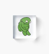 Sad Kermit Acrylic Block