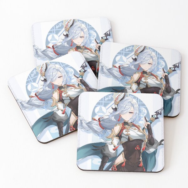 Item preview,  Genshin Impact - Shenhe Character Official Poster designed and sold by Krimsy.