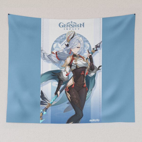 Item preview,  Genshin Impact - Shenhe Character Official Poster designed and sold by Krimsy.