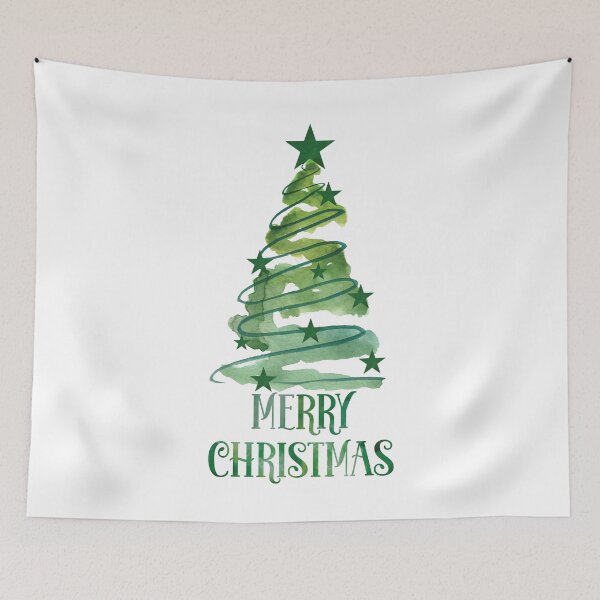 Item preview, Merry Christmas | Xmas Tree | Stars | Ornaments | Holiday Gift  designed and sold by Ravenvine.