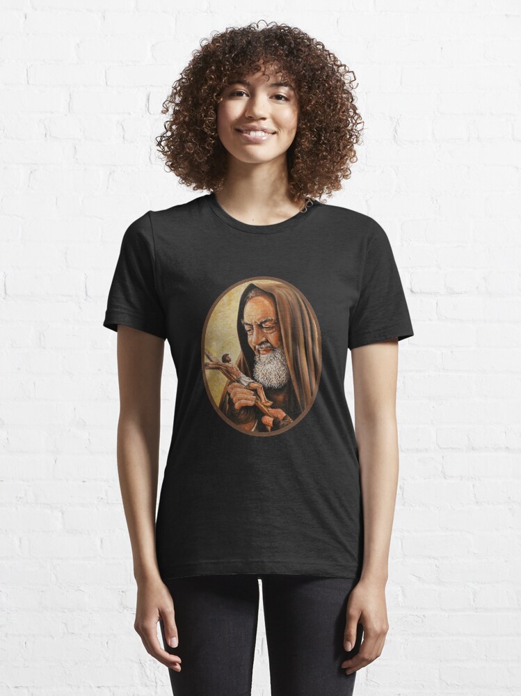 "Saint Padre Pio, St. Padre Pio poster, Padre pio" Tshirt for Sale by