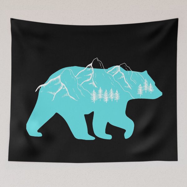 Item preview, Mountain in a bear designed and sold by player-502.