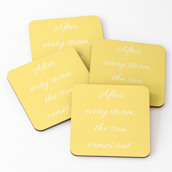 Item preview, After every storm the sun comes out - Inspirational  designed and sold by LukjanovArt.
