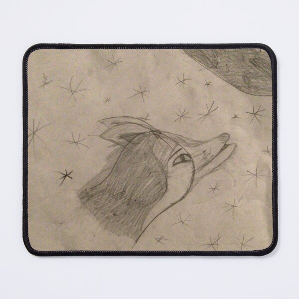 Item preview, Wolf /husky howling at moon designed and sold by greenmtndesigns.
