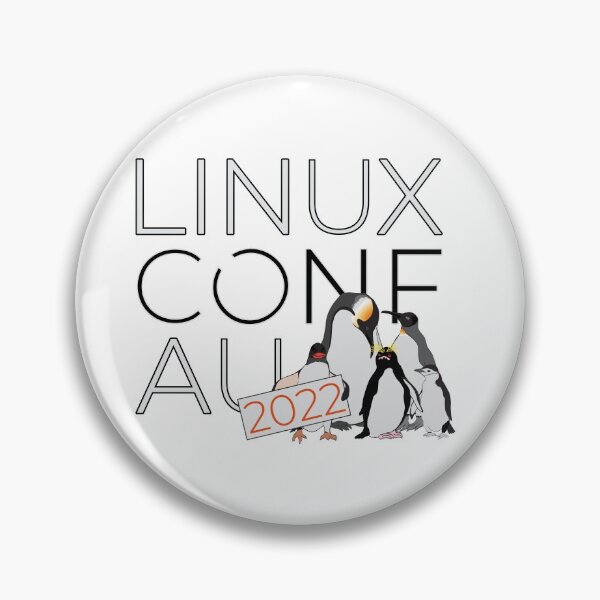 Artikelvorschau, linux.conf.au 2022 Community entworfen und verkauft von Linux Australia.