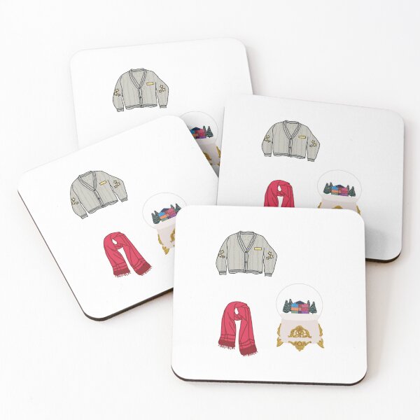 Item preview, Taylor Swift Stickers Cardigan Scarf Snowglobe designed and sold by 13-swiftie.