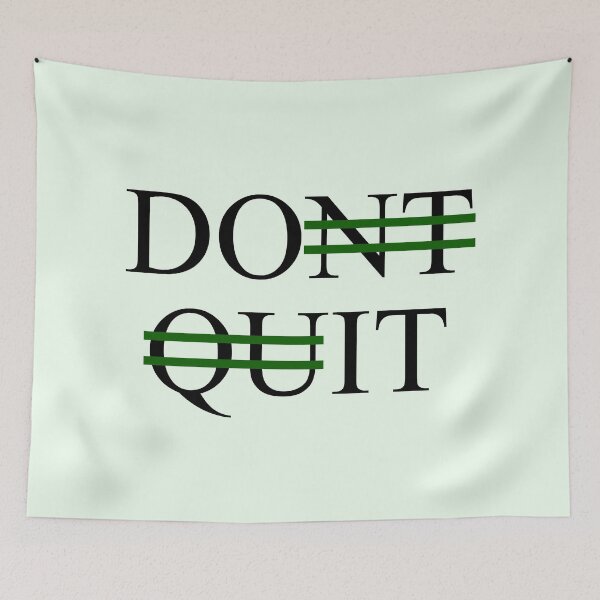 Item preview, Don't Quit, Do It designed and sold by RinozaRose.