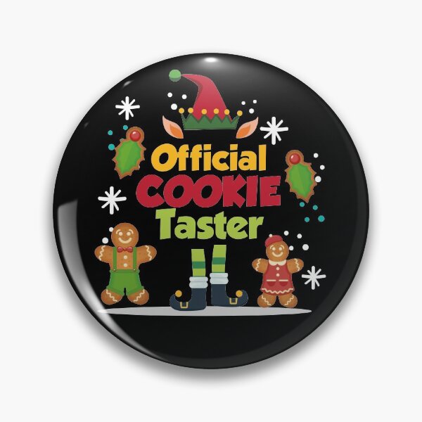 Item preview, Official Christmas Cookie Taster Gingerbread Xmas Elf designed and sold by Johnrestrepo.