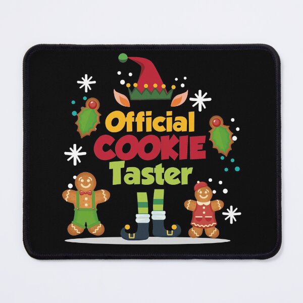 Item preview, Official Christmas Cookie Taster Gingerbread Xmas Elf designed and sold by Johnrestrepo.