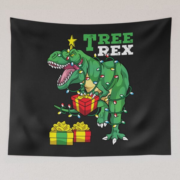 Item preview, T rex merry christmas gift designed and sold by StarcyWol.