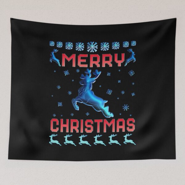 Item preview, Merry Christmas, Christmas Reindeer Pattern designed and sold by ACC .
