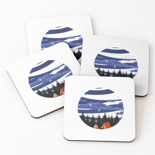 Item preview, Camping designed and sold by 2ModernHippies.