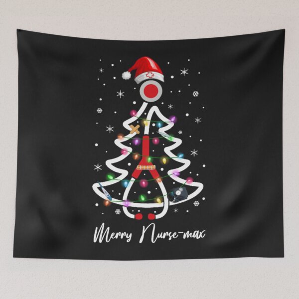 Item preview, Womens Nurse Christmas Tree Lights designed and sold by StarcyWol.
